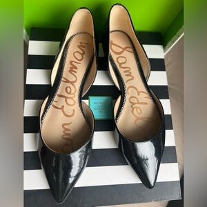 Sam Edelman black pointed toe flats